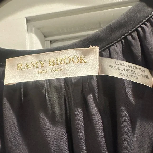 Ramy Brook Charcoal Blouse - Picture 8 of 8